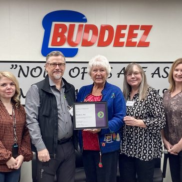 Recovery Friendly Workplace Designation Awarded to Buddeez Manufacturing Company