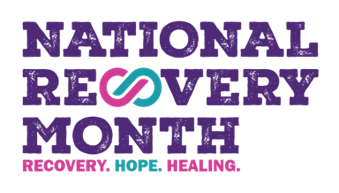 National Recovery Month logo